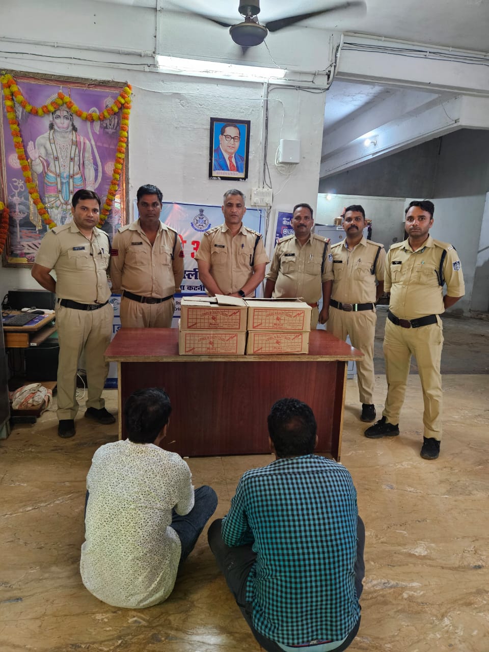 स्लीमनाबाद पुलिस ने 14,500 रुपये की अवैध शराब ज़ब्त, तीन आरोपी गिरफ्तार, आबकारी एक्ट में मामला दर्ज