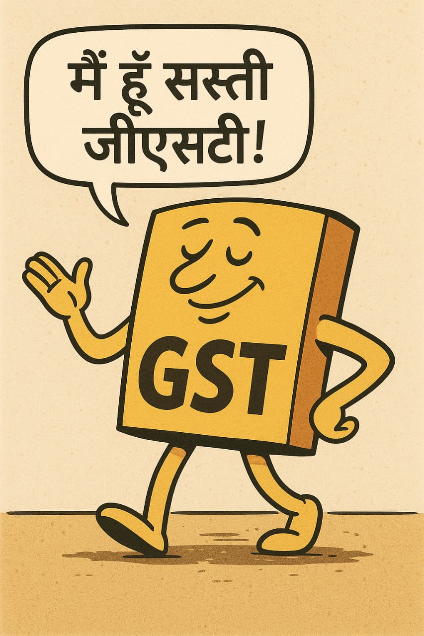 हा, मैं जीएसटी हूँ।