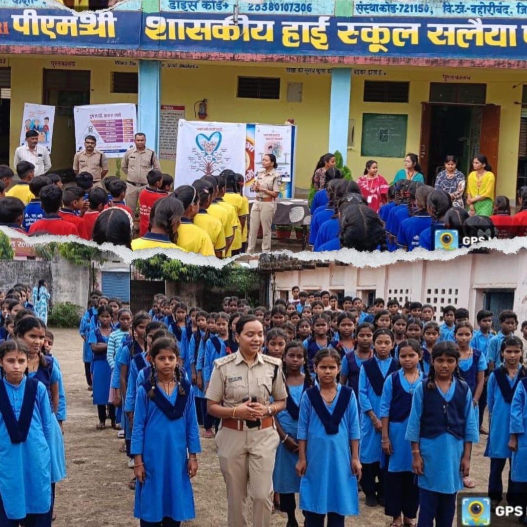 “मुस्कान अभियान” के तहत स्लीमनाबाद पुलिस ने स्कूलों में दिया सुरक्षा का संदेश, बालिकाओं को बताए कानूनी अधिकार