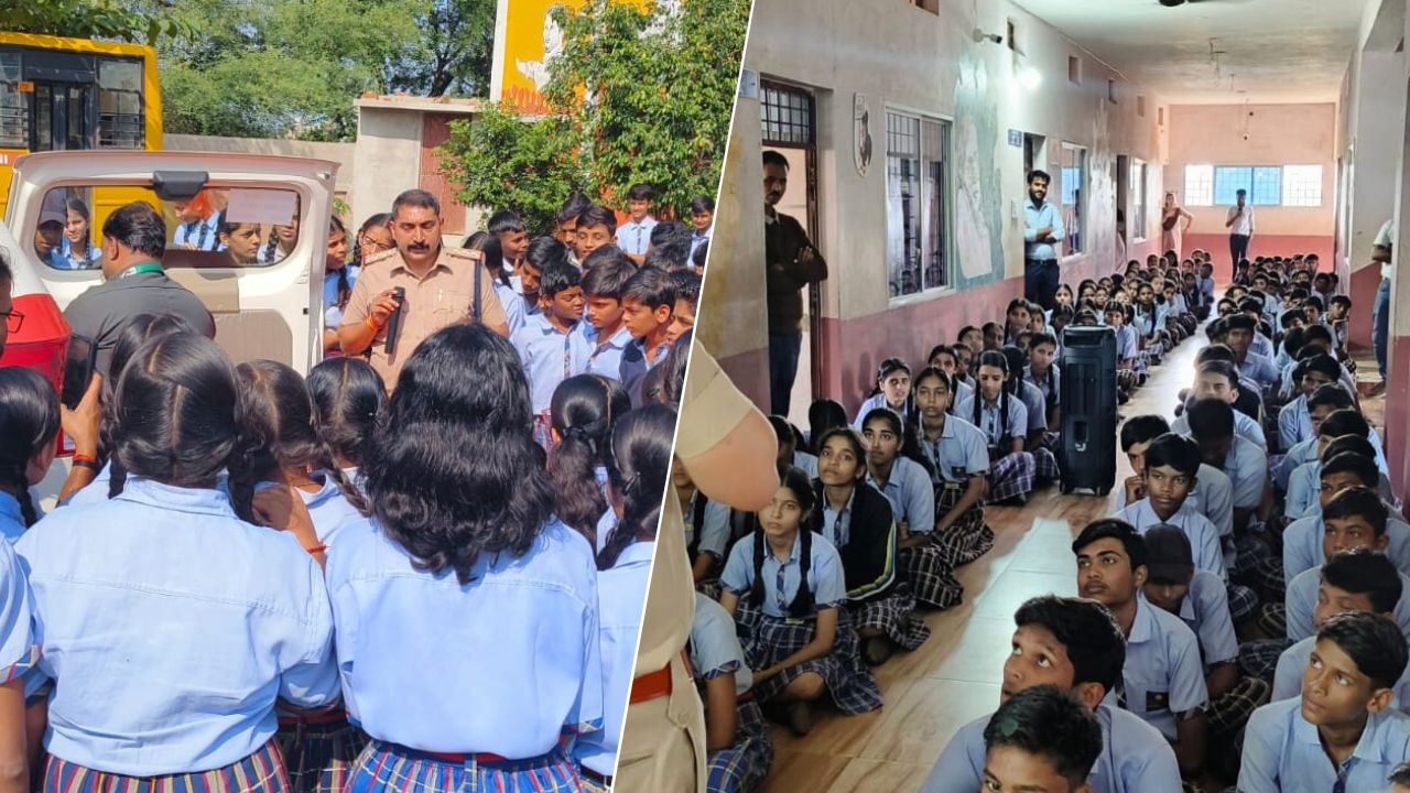 बहोरीबंद पुलिस की बड़ी पहल! गुड टच–बैड टच से लेकर साइबर सुरक्षा तक — बच्चों को सिखाया जागरूक नागरिक बनना