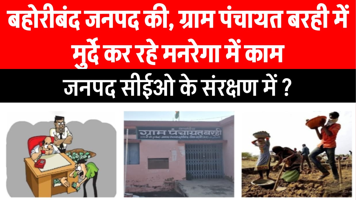 मुर्दे कर रहे मनरेगा में मजदूरी, ले रहे हैं भुगतान