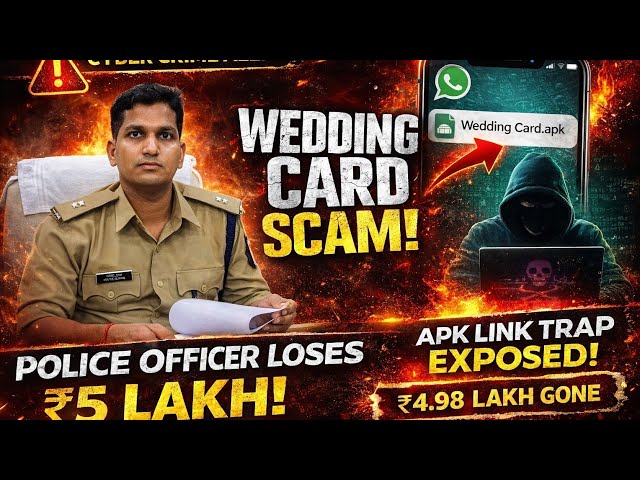 जबलपुर में ‘वेडिंग कार्ड’ लिंक से पुलिसकर्मी के साथ 5 लाख की साइबर ठगी