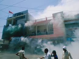 “नर्मदापुरम में ऑटो पार्ट्स दुकान में भीषण आग, लाखों का नुकसान”