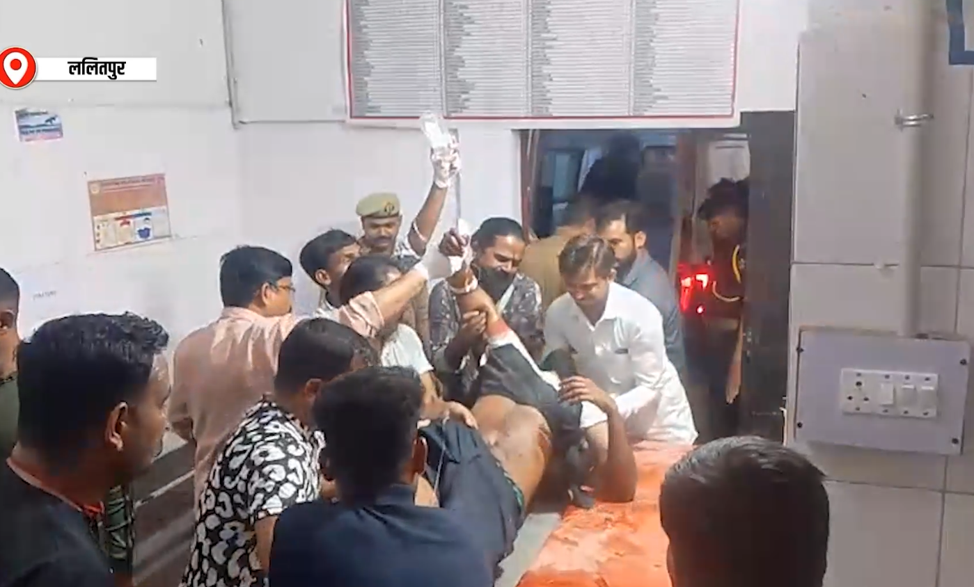 ललितपुर में तेज रफ्तार स्कॉर्पियो का कहर, मासूम समेत दो की मौत