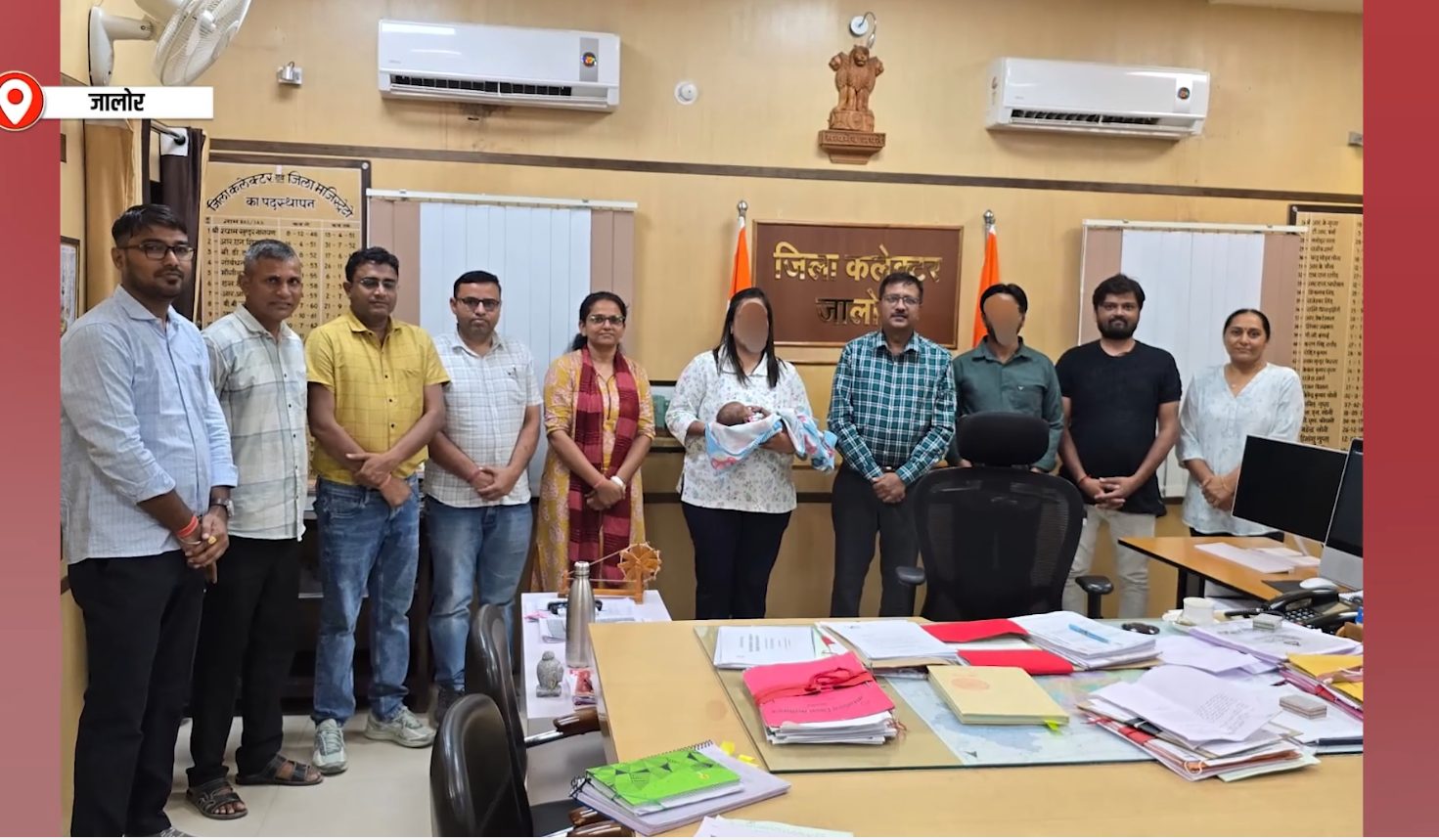 आश्रय प्राप्त बालिका को मिला नया परिवार
