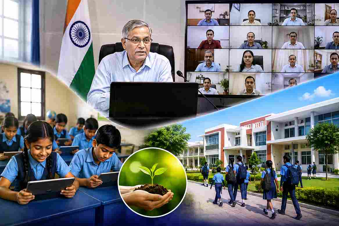 पीएम श्री विद्यालय बनें आधुनिक शिक्षा के आदर्श केंद्र
