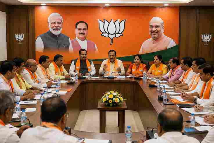 नगर निकाय चुनाव को लेकर भाजपा ने कसी कमर