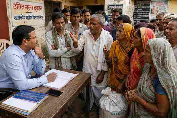 5 महीने से राशन को तरस रहे ग्रामीण, वितरण व्यवस्था पर उठे सवाल