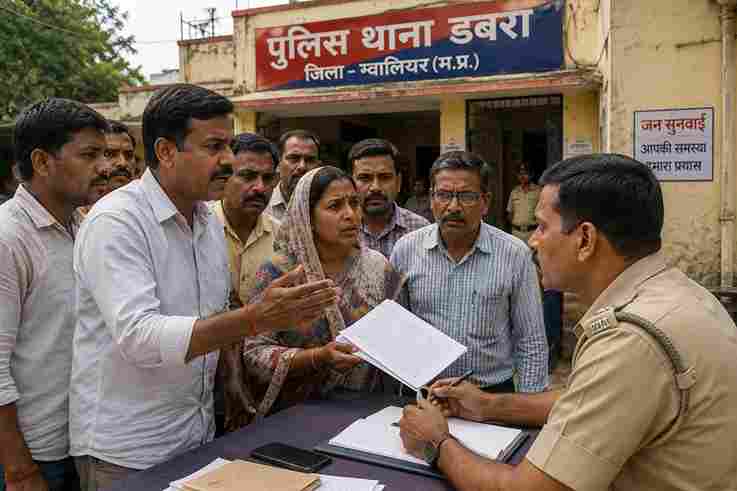 पुलिस पर लगा एफआईआर दर्ज ना करने का आरोप