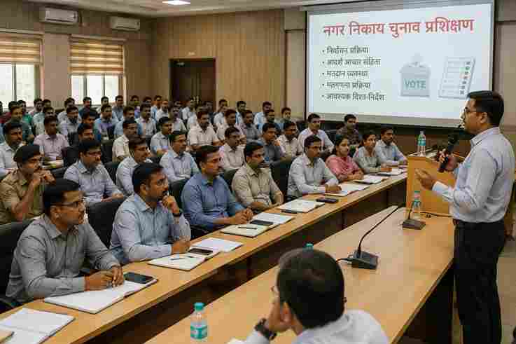नगर निकाय चुनाव को लेकर प्रशासन अलर्ट, 80 अधिकारियों को प्रशिक्षण