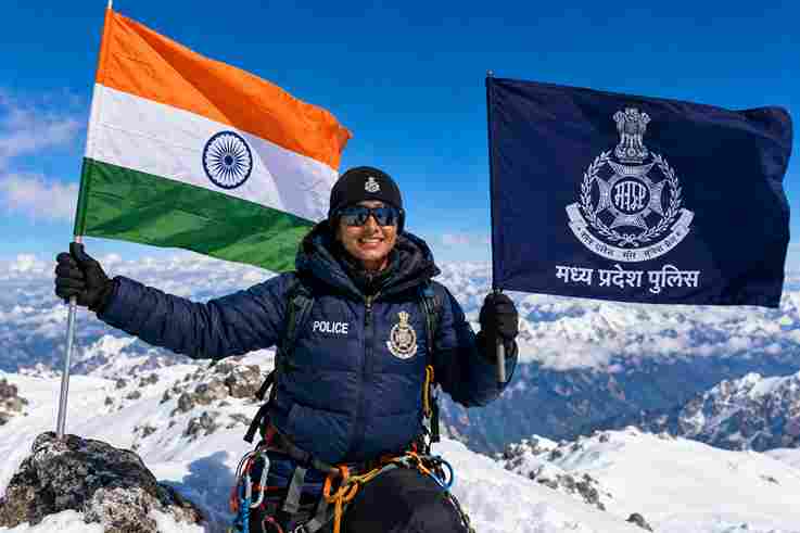 वर्षा ने रोशन किया MP पुलिस का नाम