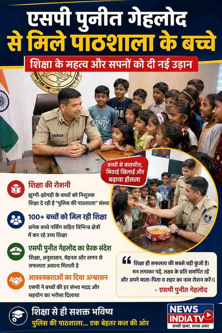एसपी की पाठशाला