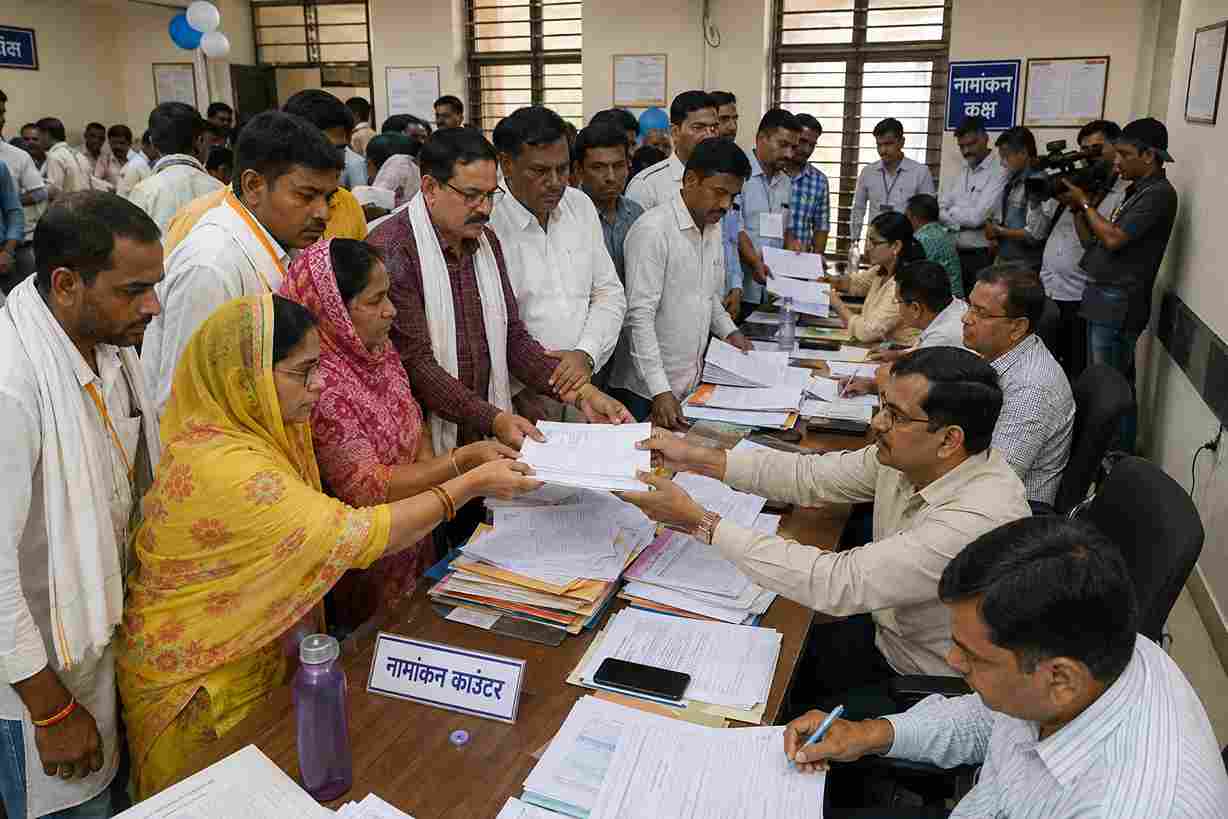 जयपुर निकाय चुनाव: अंतिम दिन 4,099 नामांकन दाखिल