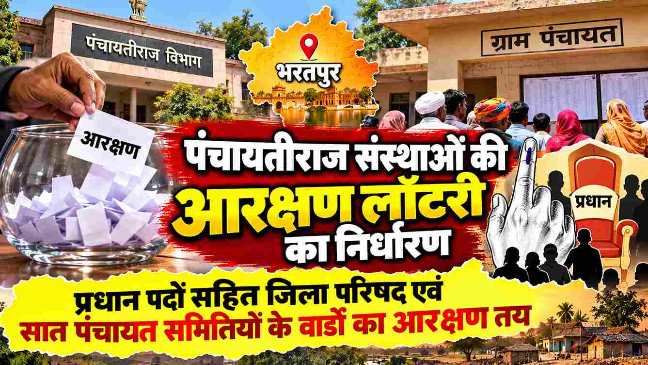 पंचायतीराज चुनाव: आरक्षण लॉटरी तय, प्रधान पदों का हुआ निर्धारण