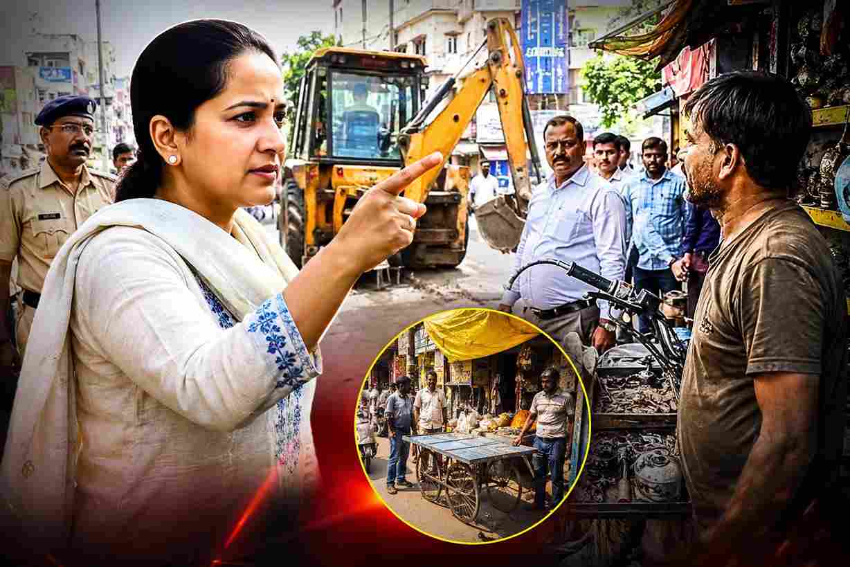 डबरा में अतिक्रमण पर नवागत SDM का एक्शन